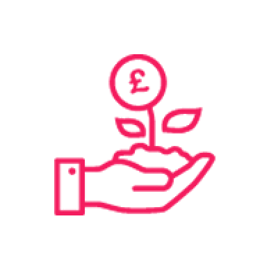 hand grow icon